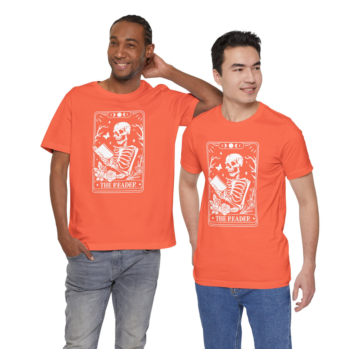 The Reader Tarot Unisex Jersey Short Sleeve Tee