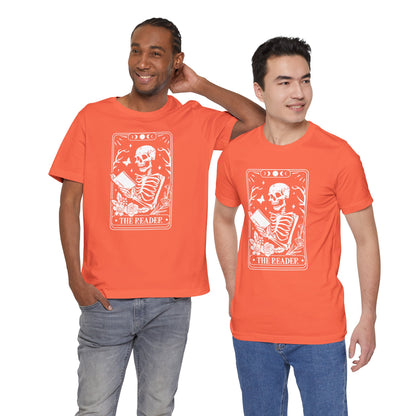 The Reader Tarot Unisex Jersey Short Sleeve Tee