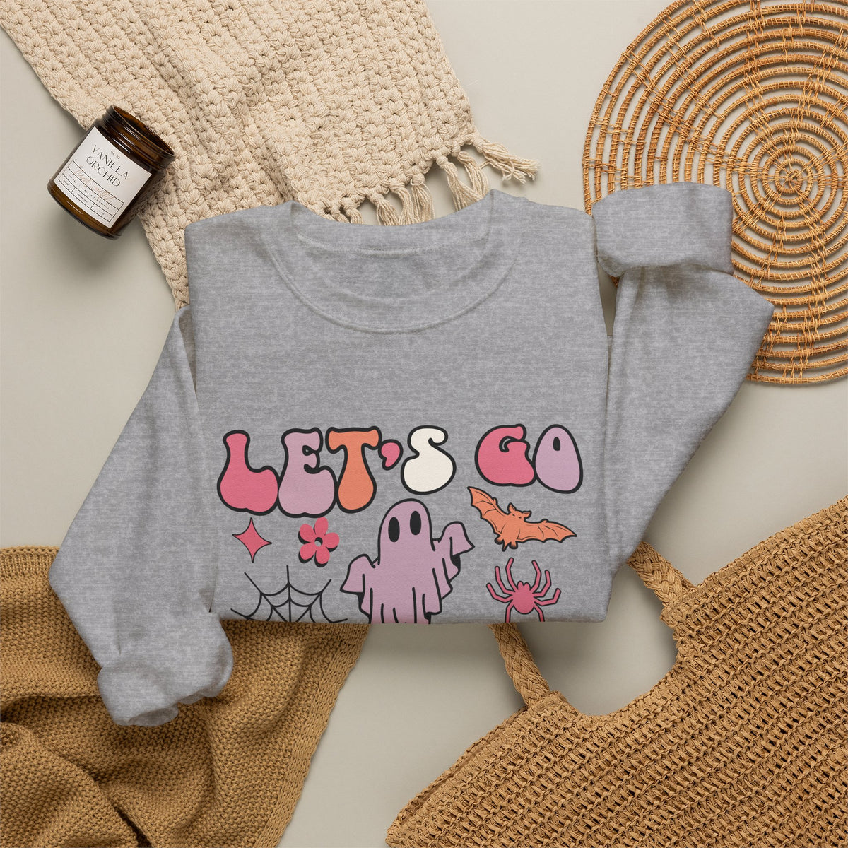 Let's Go Ghouls Unisex Heavy Blend™ Crewneck Sweatshirt