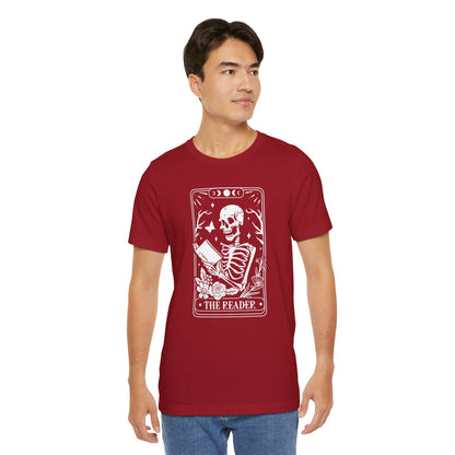 The Reader Tarot Unisex Jersey Short Sleeve Tee