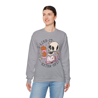 I Like It Extra Spicy Unisex Heavy Blend™ Crewneck Sweatshirt