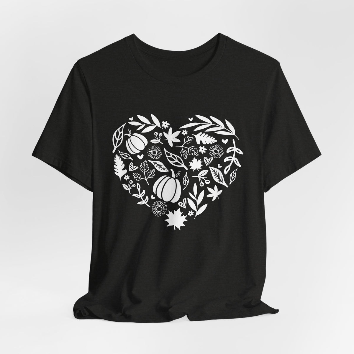 Fall Heart Unisex Jersey Short Sleeve Tee
