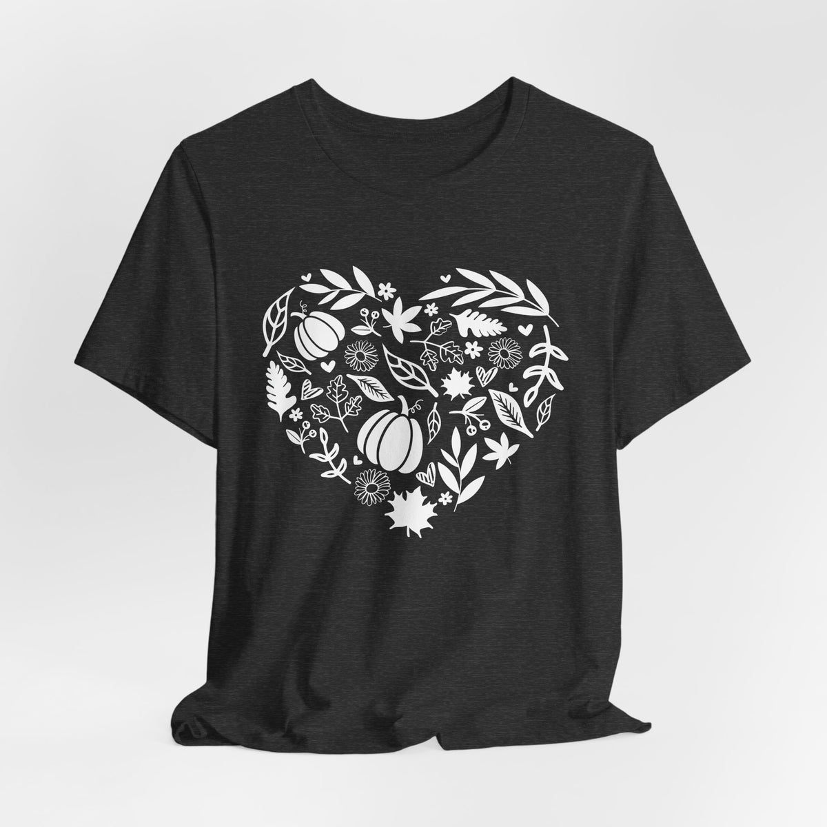 Fall Heart Unisex Jersey Short Sleeve Tee