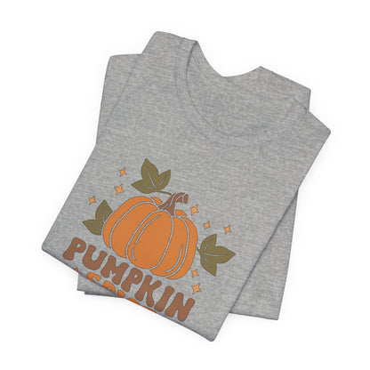 Pumpkin Spice Vibes Unisex Jersey Short Sleeve Tee