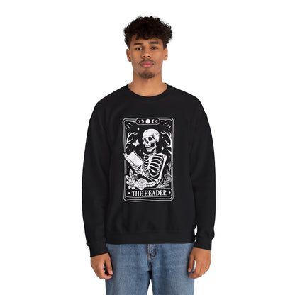 The Reader Tarot Unisex Heavy Blend™ Crewneck Sweatshirt
