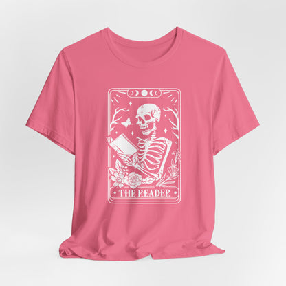 The Reader Tarot Unisex Jersey Short Sleeve Tee