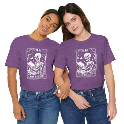 The Reader Tarot Unisex Jersey Short Sleeve Tee
