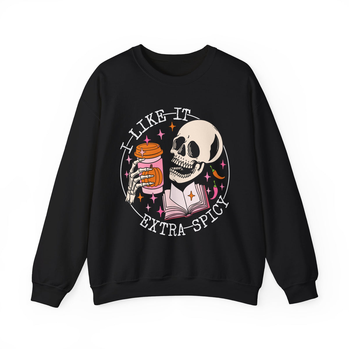 I Like It Extra Spicy Unisex Heavy Blend™ Crewneck Sweatshirt