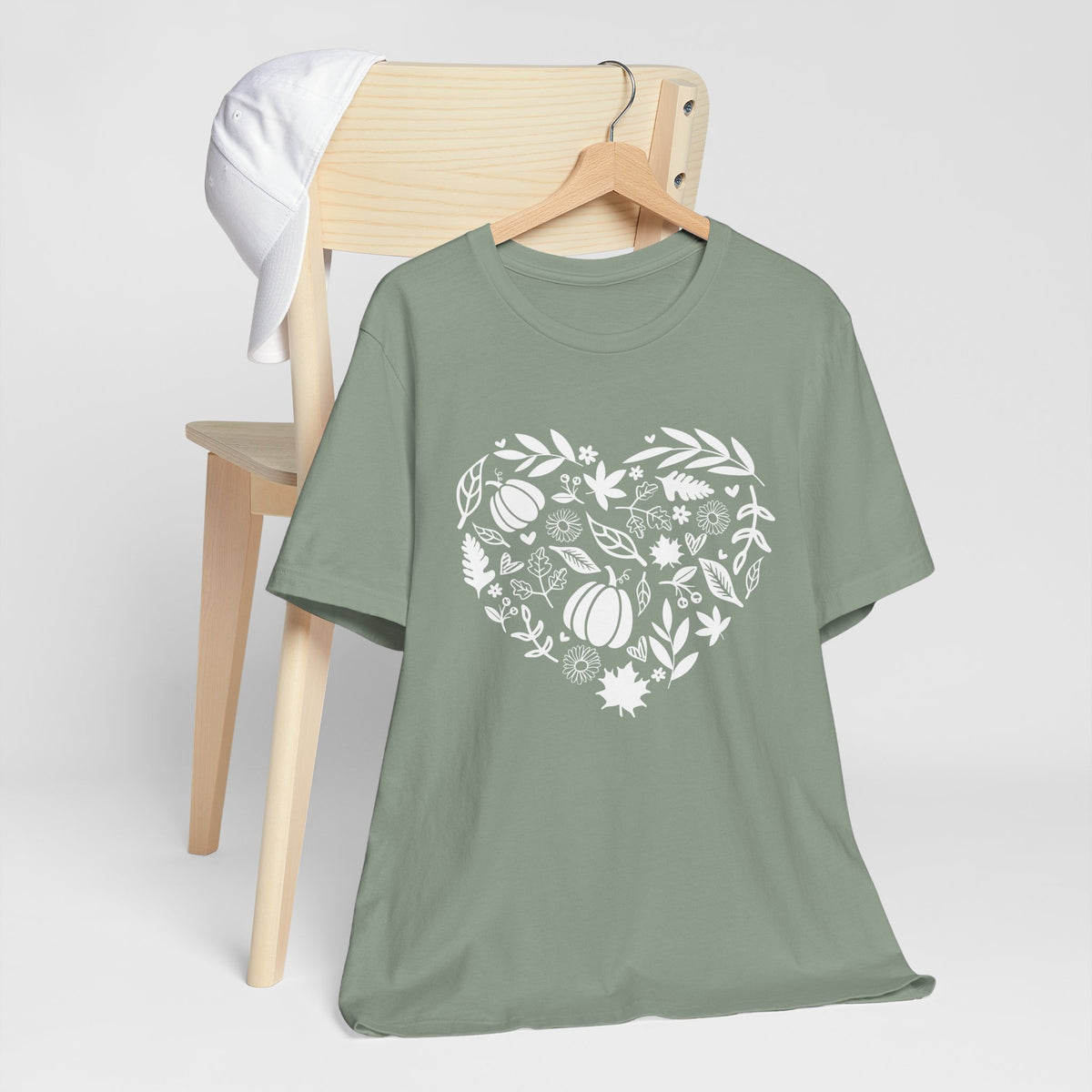 Fall Heart Unisex Jersey Short Sleeve Tee