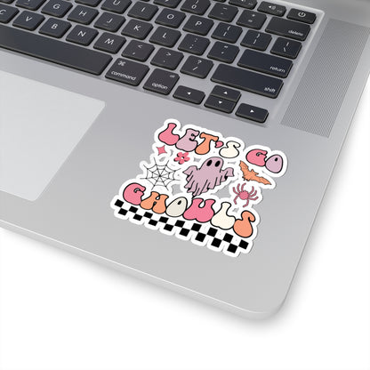 Let's Go Ghouls Kiss-Cut Stickers