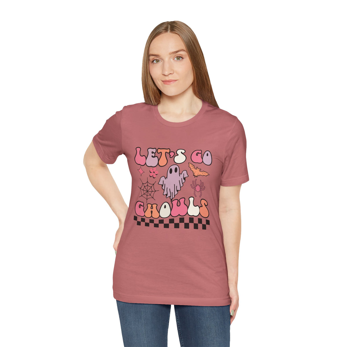 Let's Go Ghouls Unisex Jersey Short Sleeve Tee