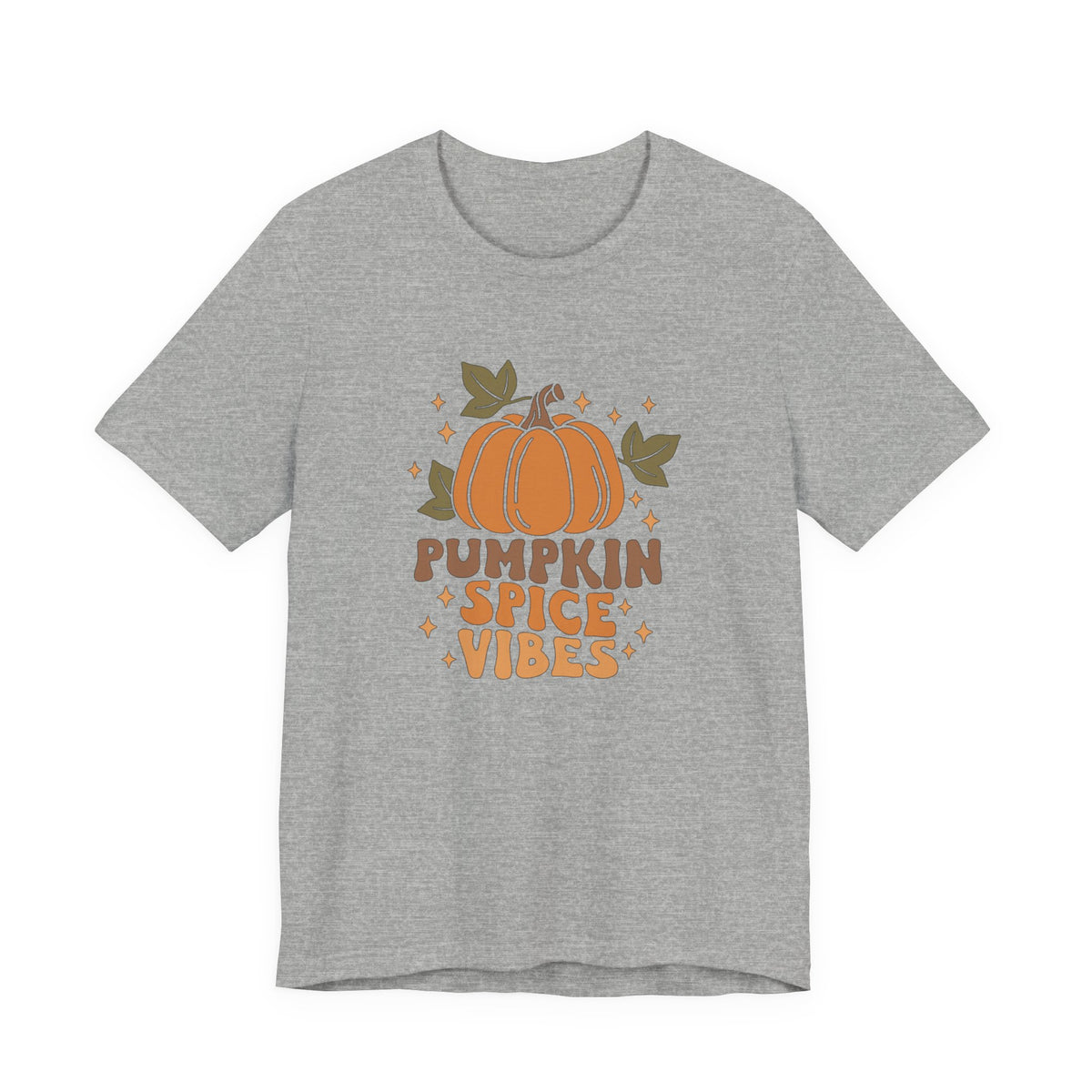 Pumpkin Spice Vibes Unisex Jersey Short Sleeve Tee