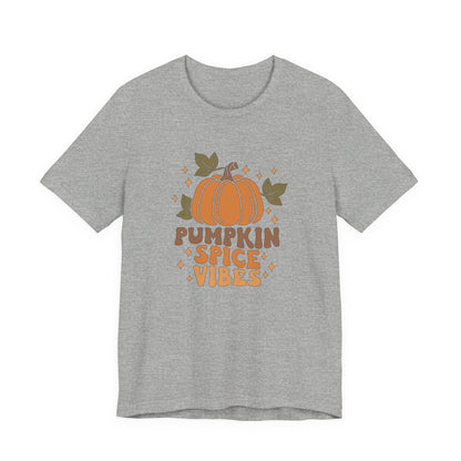 Pumpkin Spice Vibes Unisex Jersey Short Sleeve Tee
