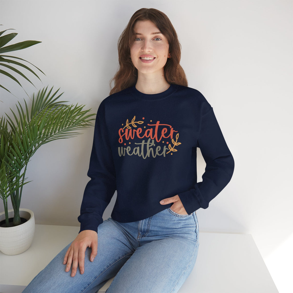 Sweater Weather Unisex Heavy Blend™ Crewneck Sweatshirt