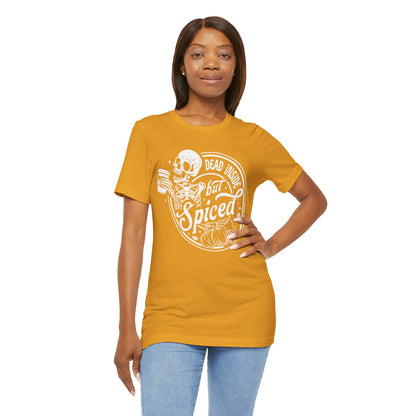 Dead Inside but Spiced Unisex Jersey Short Sleeve Tee