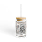 Sun and Moon Tarot Sipper Glass, 16oz