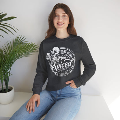 Dead Inside but Spiced Unisex Heavy Blend™ Crewneck Sweatshirt