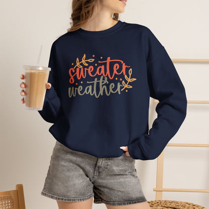 Sweater Weather Unisex Heavy Blend™ Crewneck Sweatshirt