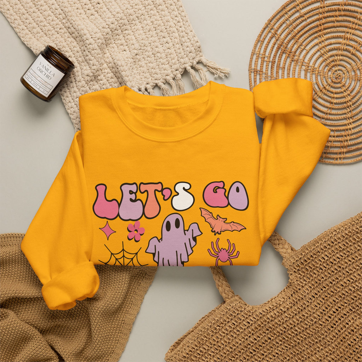 Let's Go Ghouls Unisex Heavy Blend™ Crewneck Sweatshirt