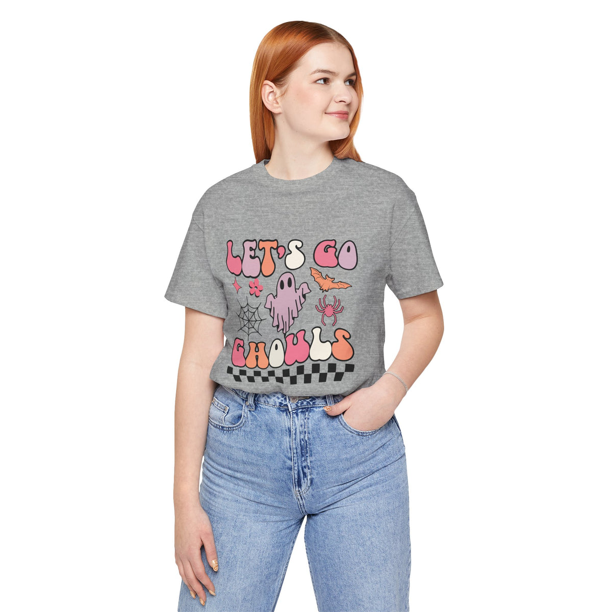 Let's Go Ghouls Unisex Jersey Short Sleeve Tee