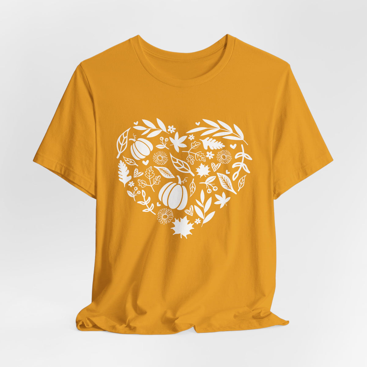 Fall Heart Unisex Jersey Short Sleeve Tee