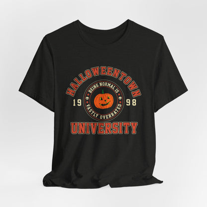 Halloween Town University Unisex Jersey Short Sleeve Tee
