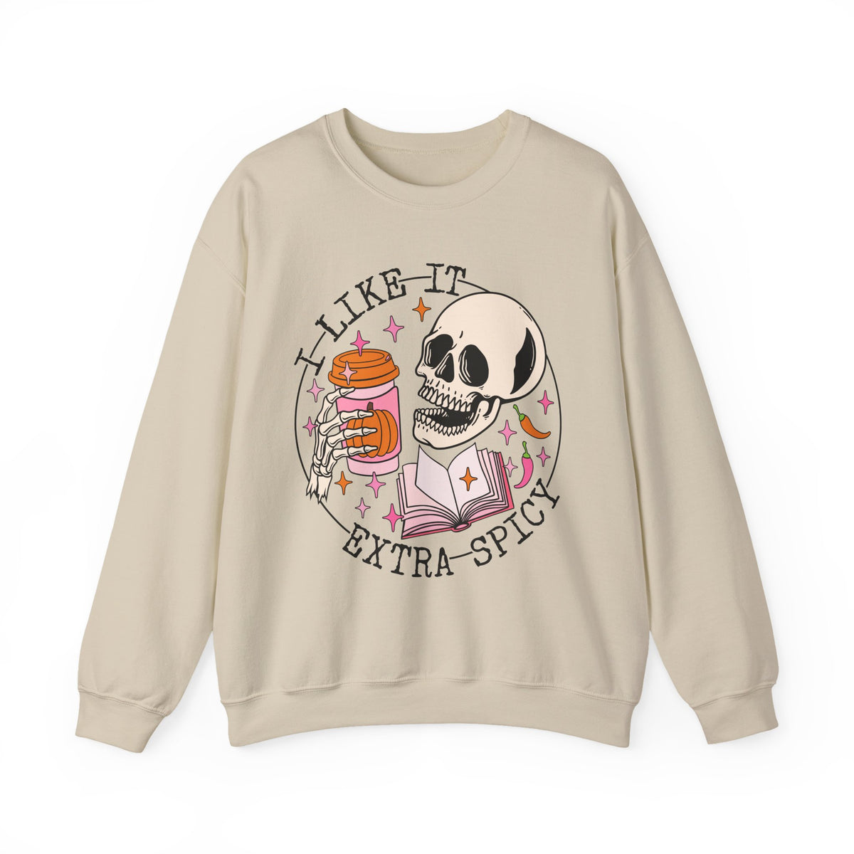 I Like It Extra Spicy Unisex Heavy Blend™ Crewneck Sweatshirt