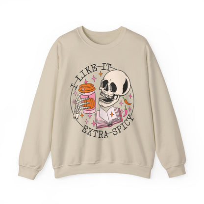 I Like It Extra Spicy Unisex Heavy Blend™ Crewneck Sweatshirt