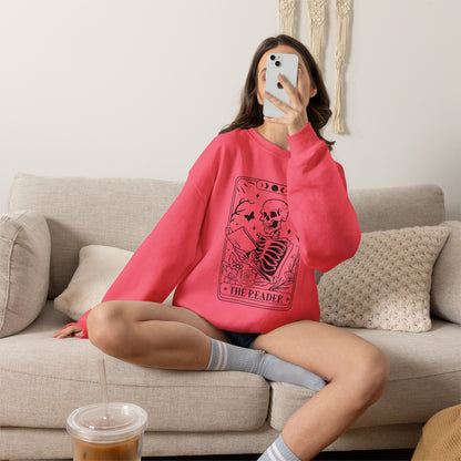 The Reader Tarot Unisex Heavy Blend™ Crewneck Sweatshirt