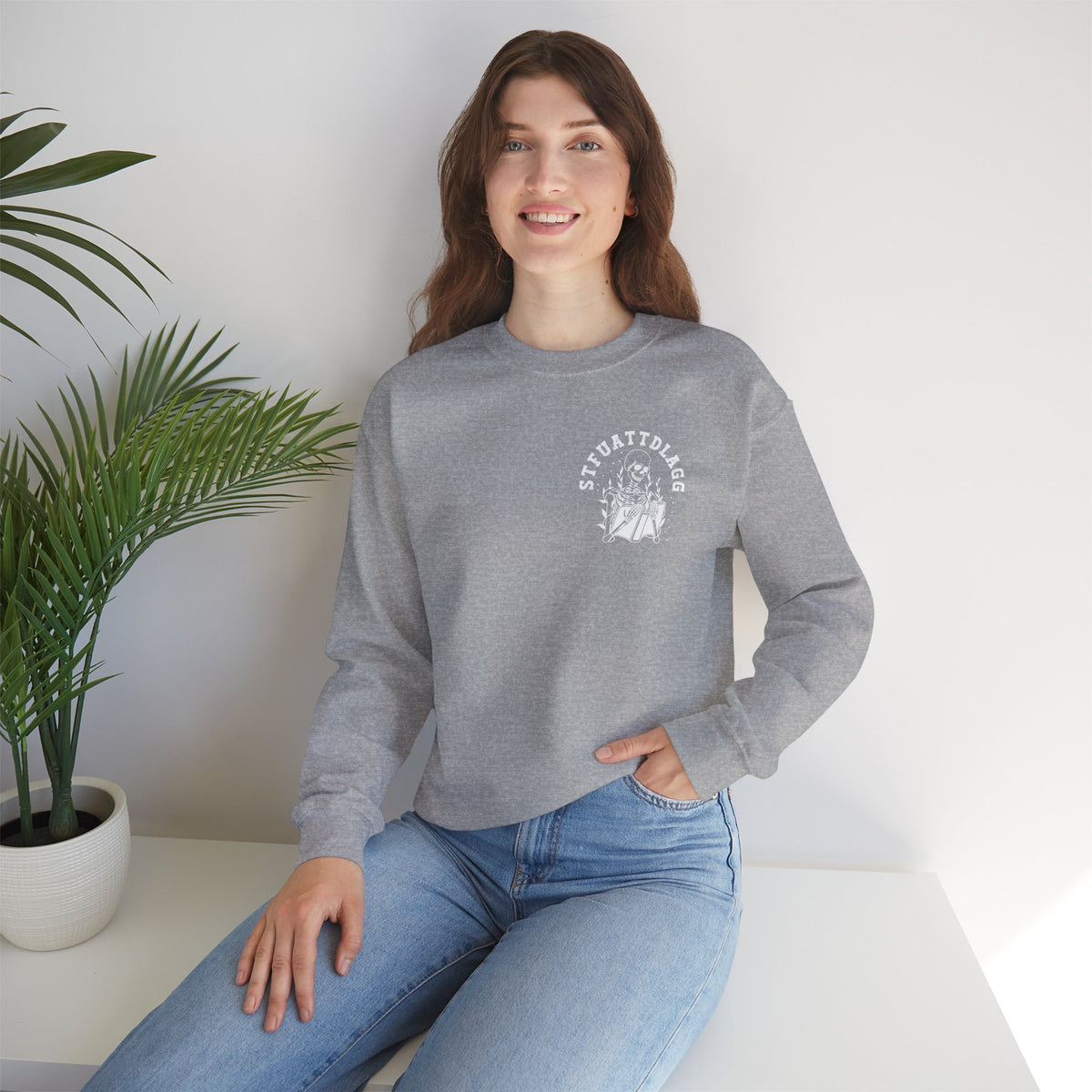 STFUAUATTDLAGG nisex Heavy Blend™ Crewneck Sweatshirt