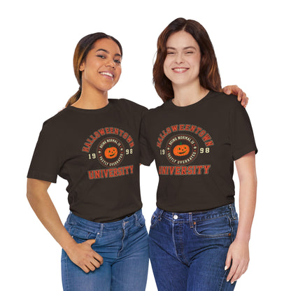 Halloween Town University Unisex Jersey Short Sleeve Tee