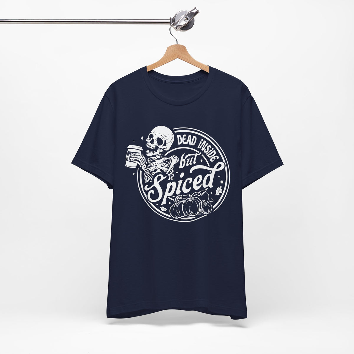 Dead Inside but Spiced Unisex Jersey Short Sleeve Tee