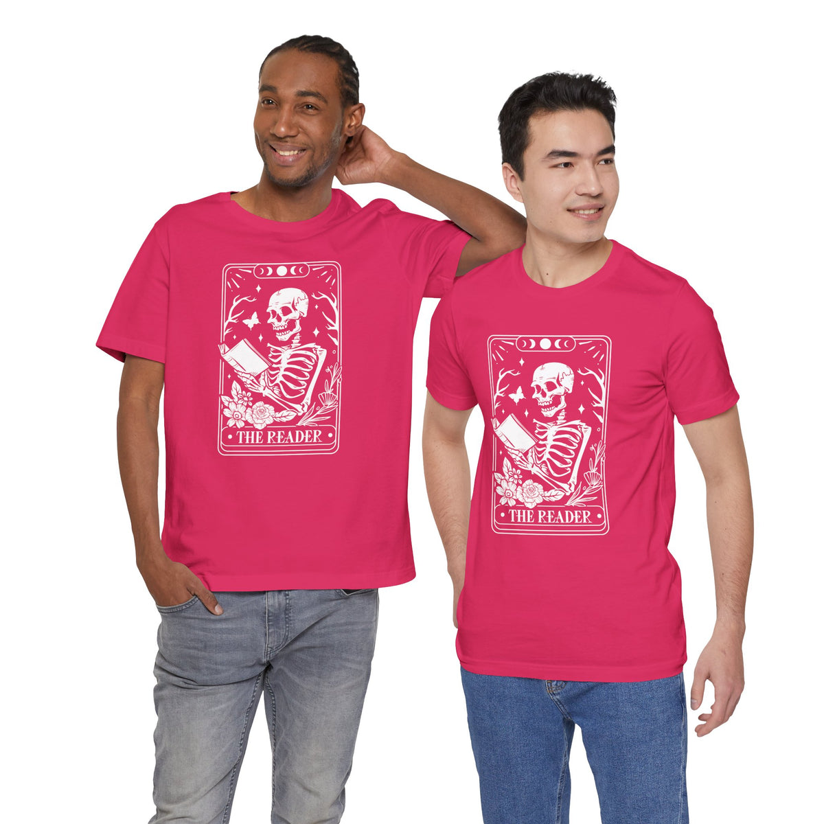 The Reader Tarot Unisex Jersey Short Sleeve Tee