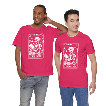 The Reader Tarot Unisex Jersey Short Sleeve Tee