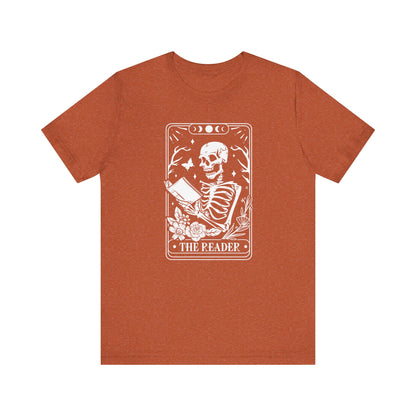 The Reader Tarot Unisex Jersey Short Sleeve Tee