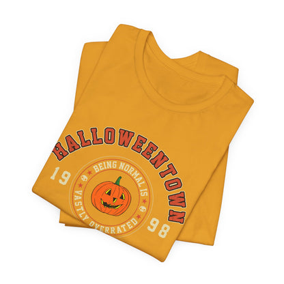Halloween Town University Unisex Jersey Short Sleeve Tee