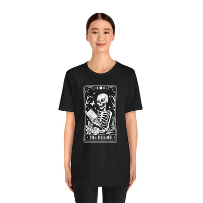 The Reader Tarot Unisex Jersey Short Sleeve Tee
