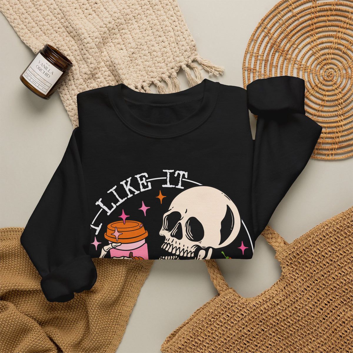 I Like It Extra Spicy Unisex Heavy Blend™ Crewneck Sweatshirt