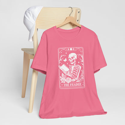 The Reader Tarot Unisex Jersey Short Sleeve Tee