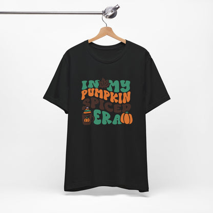 In My Pumpkin Spiced Era Unisex Jersey Short Sleeve Tee