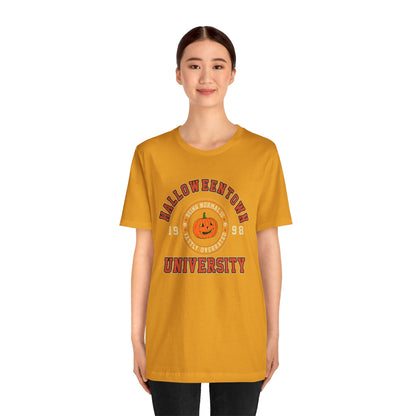 Halloween Town University Unisex Jersey Short Sleeve Tee