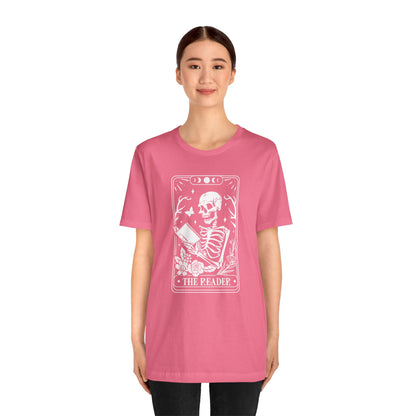 The Reader Tarot Unisex Jersey Short Sleeve Tee