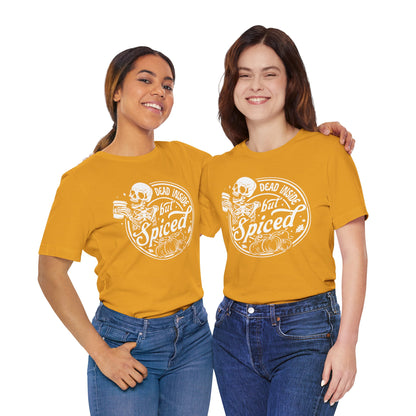 Dead Inside but Spiced Unisex Jersey Short Sleeve Tee