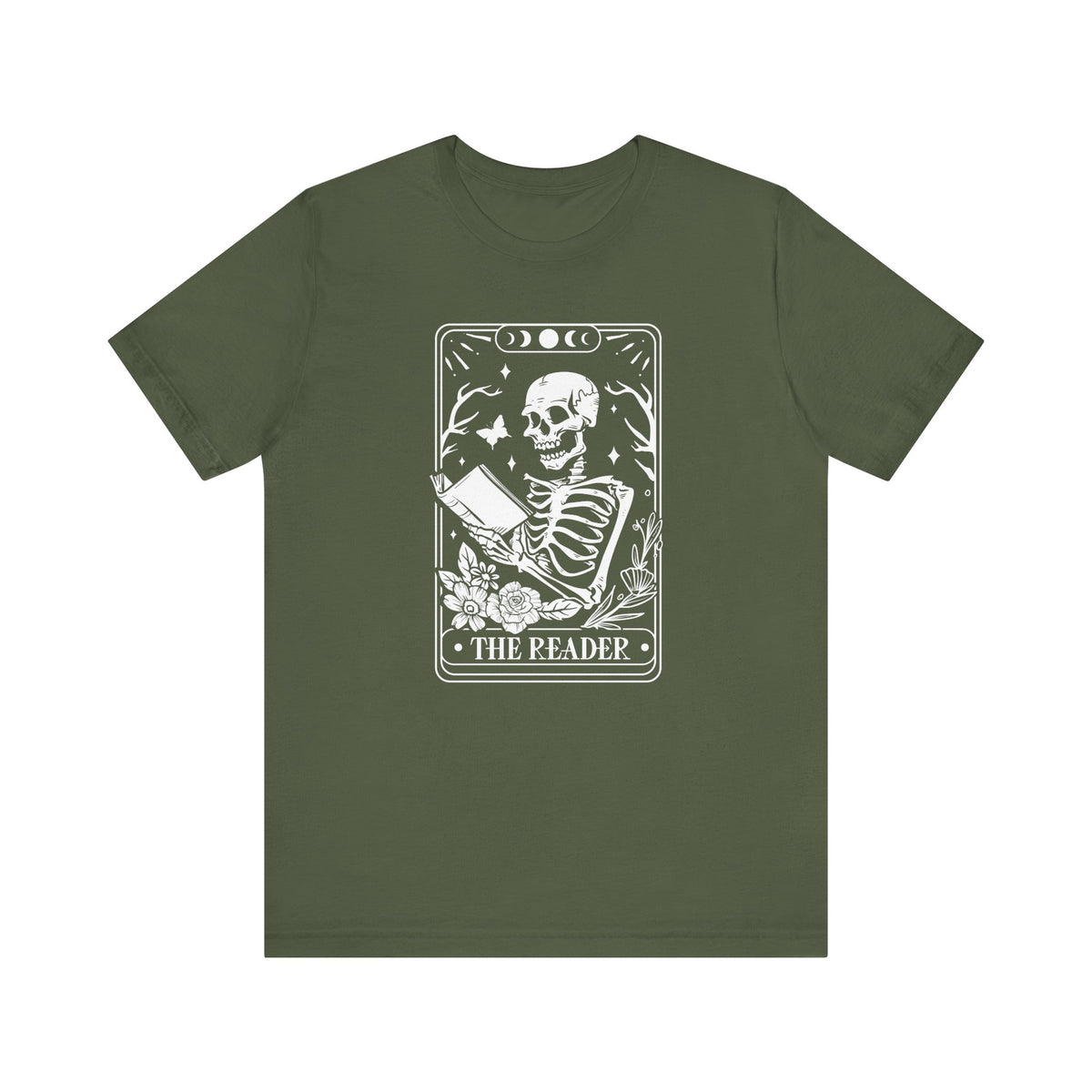 The Reader Tarot Unisex Jersey Short Sleeve Tee