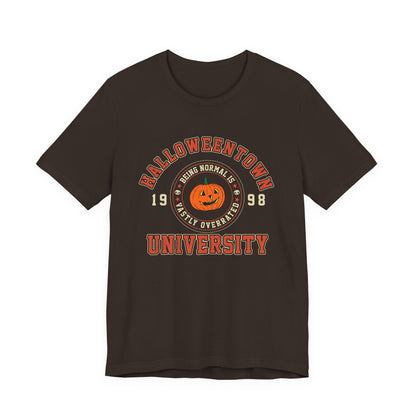 Halloween Town University Unisex Jersey Short Sleeve Tee