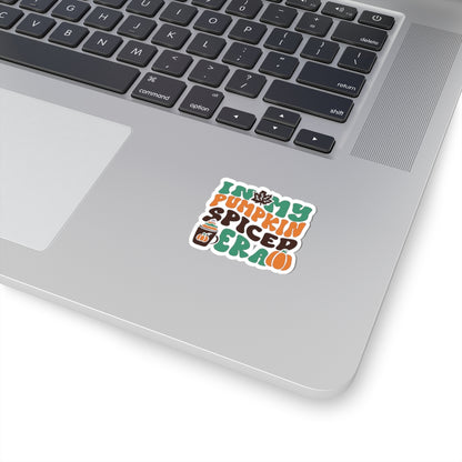 In My Pumpkin Spiced Era Kiss-Cut Stickers