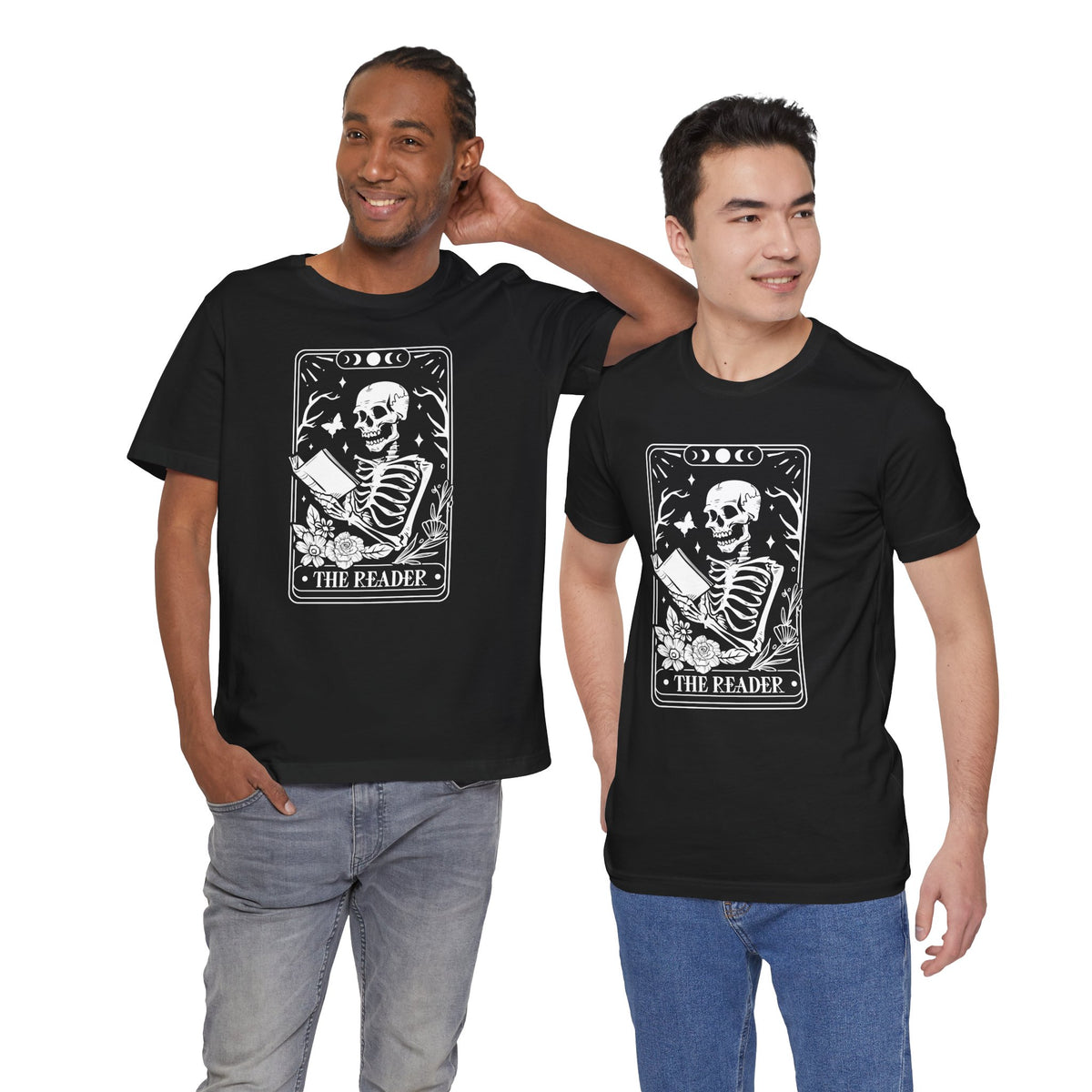 The Reader Tarot Unisex Jersey Short Sleeve Tee