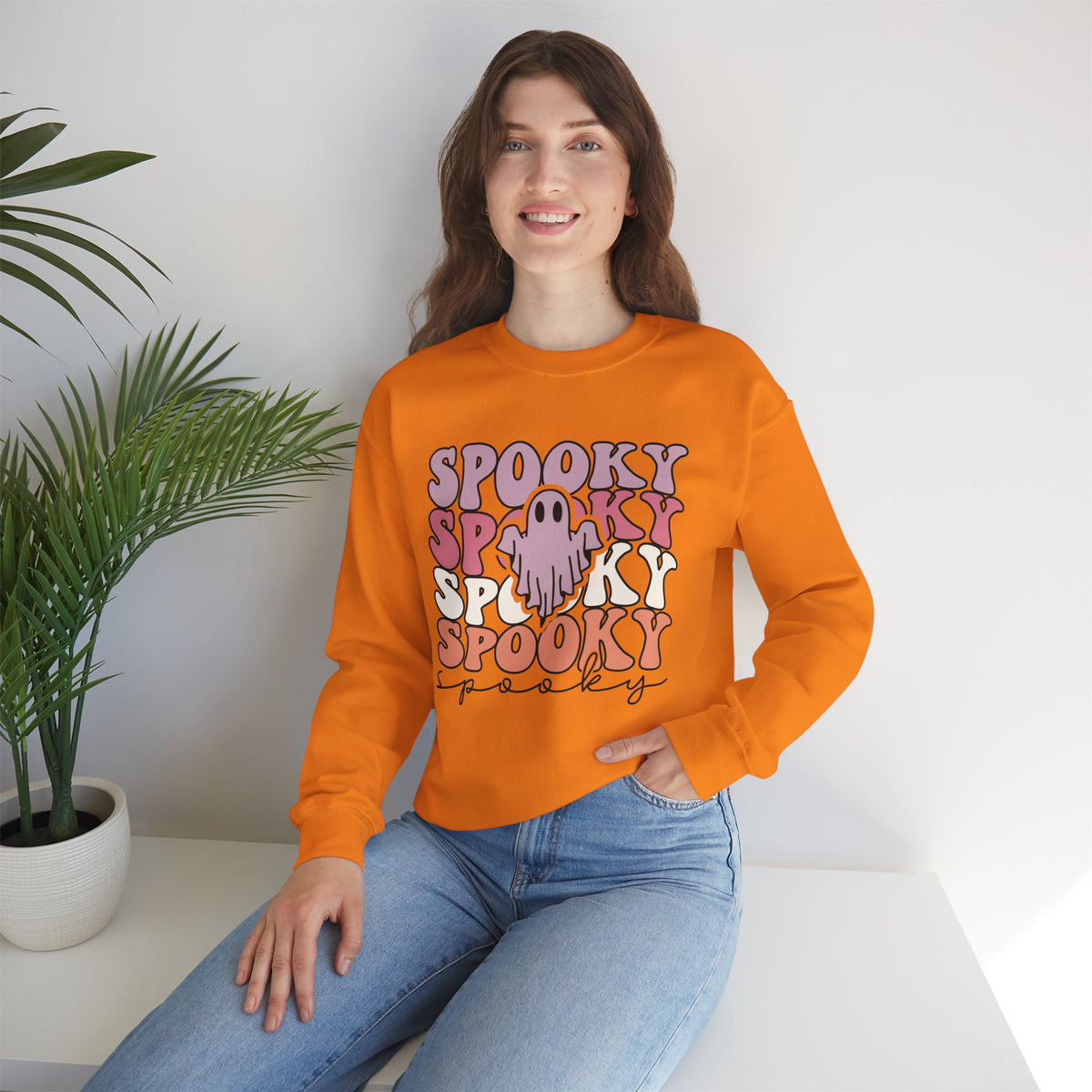 Spooky Spooky Unisex Heavy Blend™ Crewneck Sweatshirt