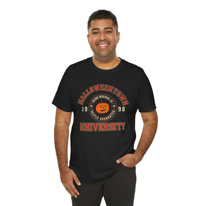 Halloween Town University Unisex Jersey Short Sleeve Tee