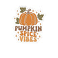 Pumpkin Spice Vibes Kiss-Cut Stickers